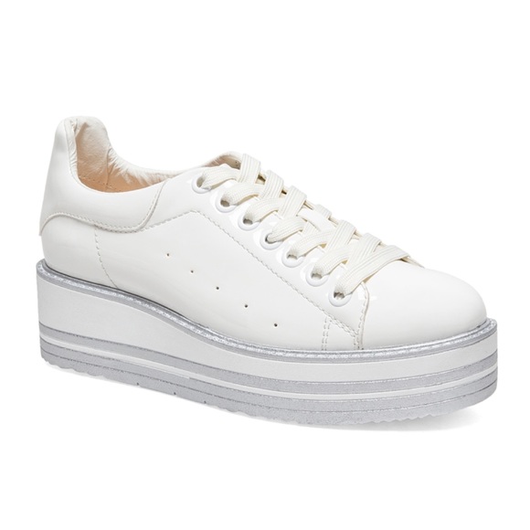 NWT SILENT D SHELLAN White Sneaker - Picture 2 of 14